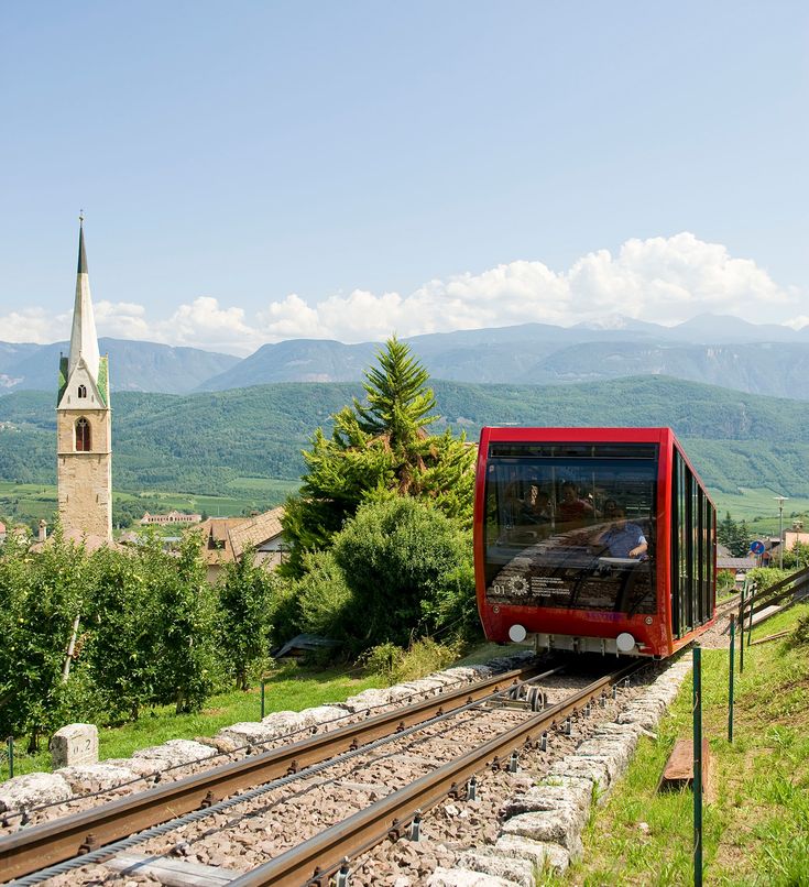 Urlaubserlebnis: kostenlos mit der Standseilbahn auf den Mendelpass