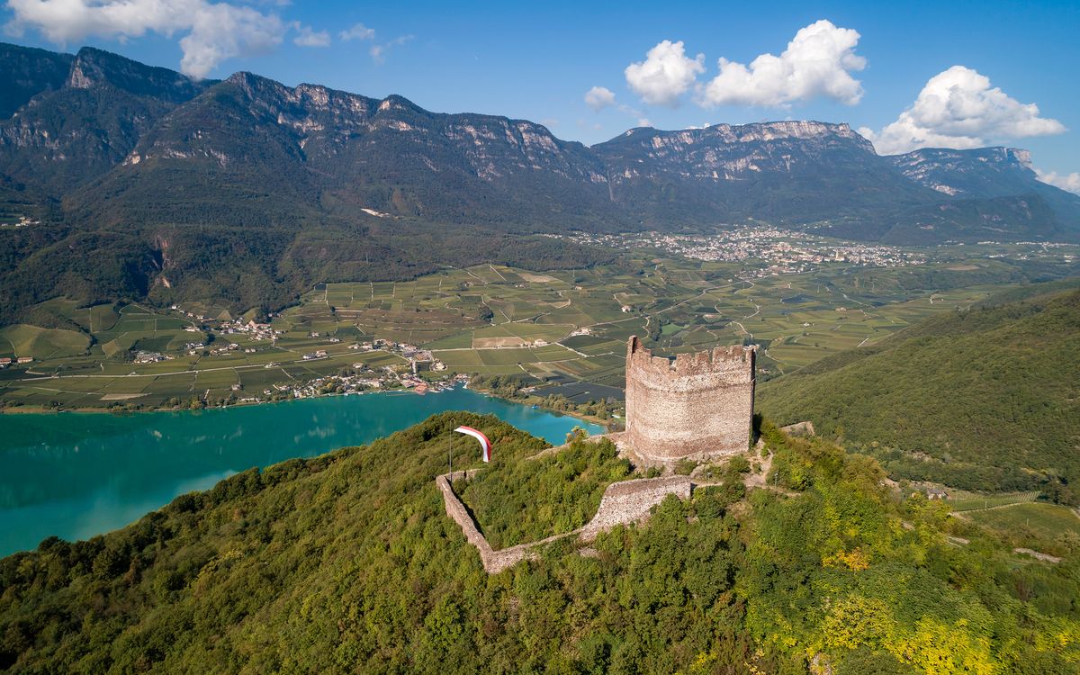 Hike to viewpoints and enjoy the view over Lake Caldaro