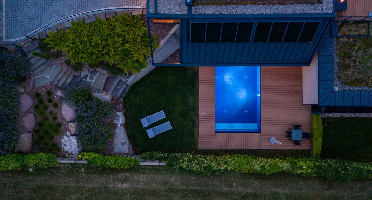 Solarbeheizter Salzwasser-Pool, mediterraner Garten und Liegewiese | Villa Pernstich, Kaltern